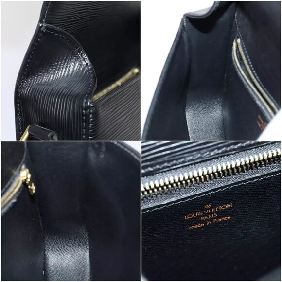 LOUIS VUITTON Epi Saint Cloud GM Shoulder Bag Black Noir M52192 LV Auth yk13931 - Picture 16 of 16
